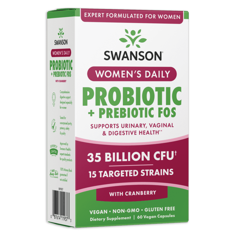 Women's Daily Probiotic + Prebiotic FOS 60 Kapsula