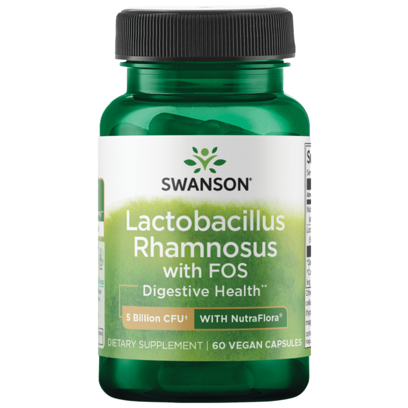 Lactobacillus Rhamnosus with FOS 60 Capsules