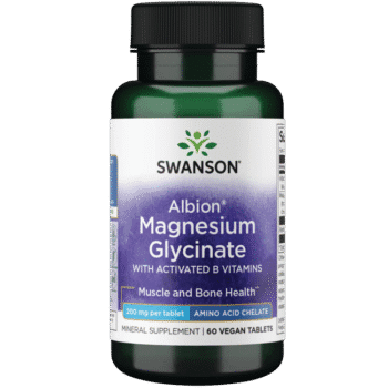 Albion Magnesium Glycinate with Activated B Vitamins 60 Tableta
