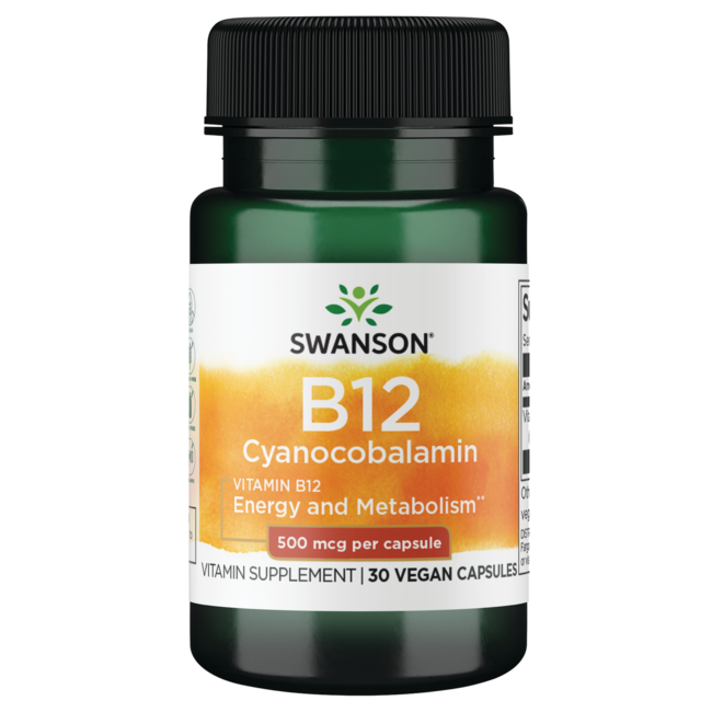 Vitamin B12 500 mcg 30 Kapsula