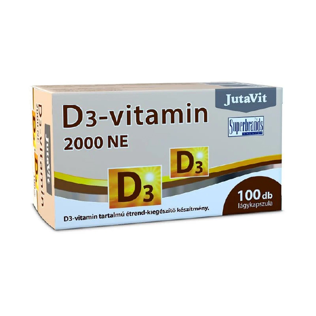 D3-Vitamin 2000 NE 100 Kapsula