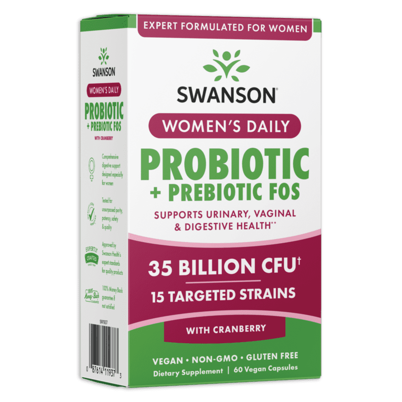Women’s Daily Probiotic + Prebiotic FOS 